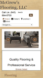 Mobile Screenshot of mcgrewsflooring.com
